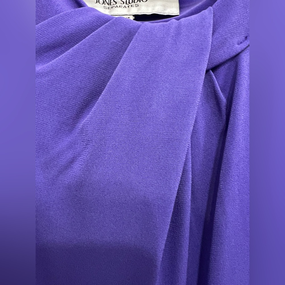 Jones Studio NWT purple blouse - Picture 2 of 6